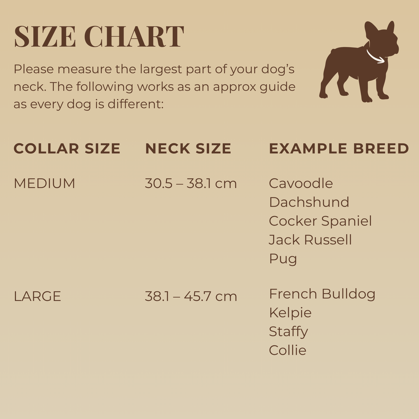 Waterproof Dog Collar - Espresso Brown