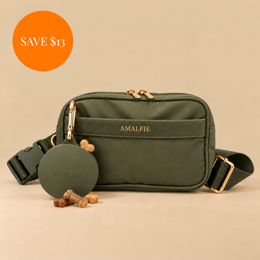 Everyday Dog Walking Set - Olive Green