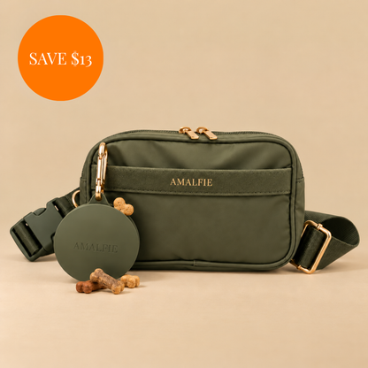Everyday Dog Walking Set - Olive Green