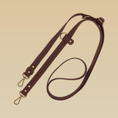 Hands-Free Dog Lead - Espresso Brown