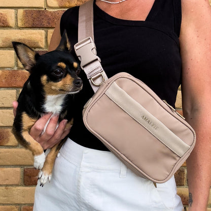 Dog Walking Bag - Coastal Beige