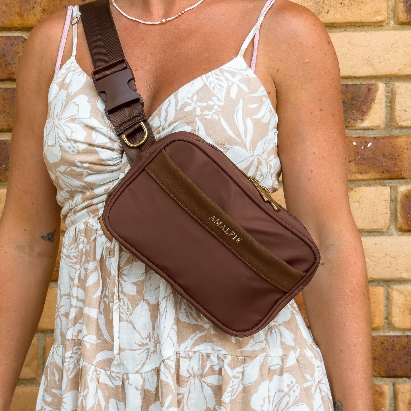 Dog Walking Bag - Espresso Brown