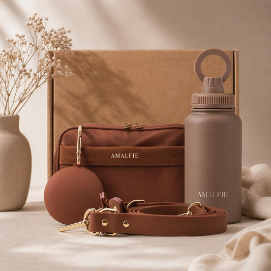Dog Owner Gift - The Ultimate Walking Set - Espresso Brown