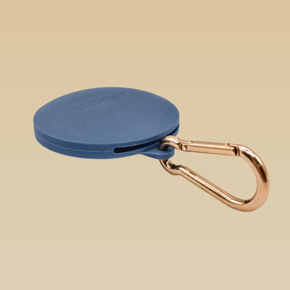 Silicone Dog Treat Pouch - Positano Blue