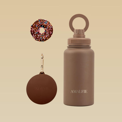 The Sip & Snack Set - Espresso Brown