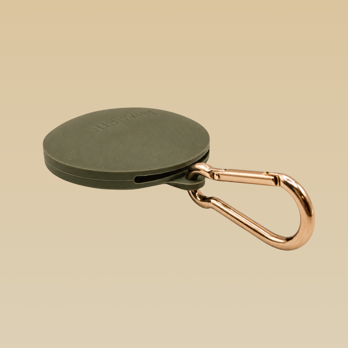 Silicone Dog Treat Pouch - Olive Green