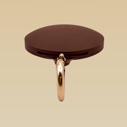 Silicone Dog Treat Pouch - Espresso Brown