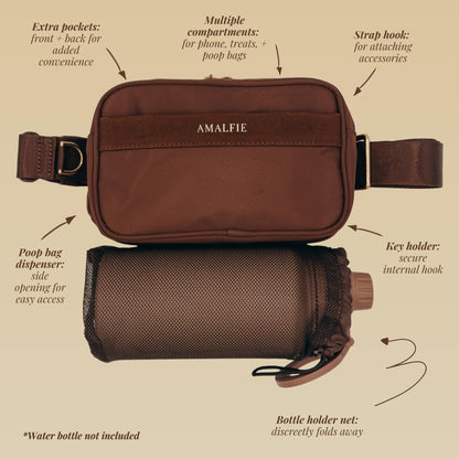 Everyday Dog Walking Set - Espresso Brown