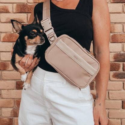 Dog Owner Gift - Dog Walking Hydration Set - Coastal Beige