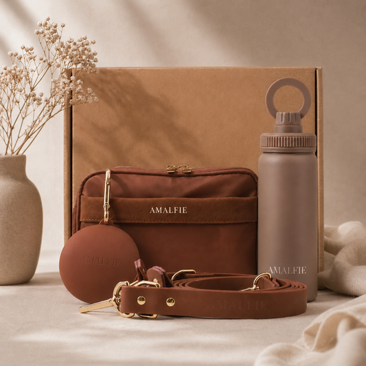 Dog Owner Gift - The Ultimate Walking Set - Espresso Brown