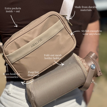 Dog Walking Bag - Coastal Beige