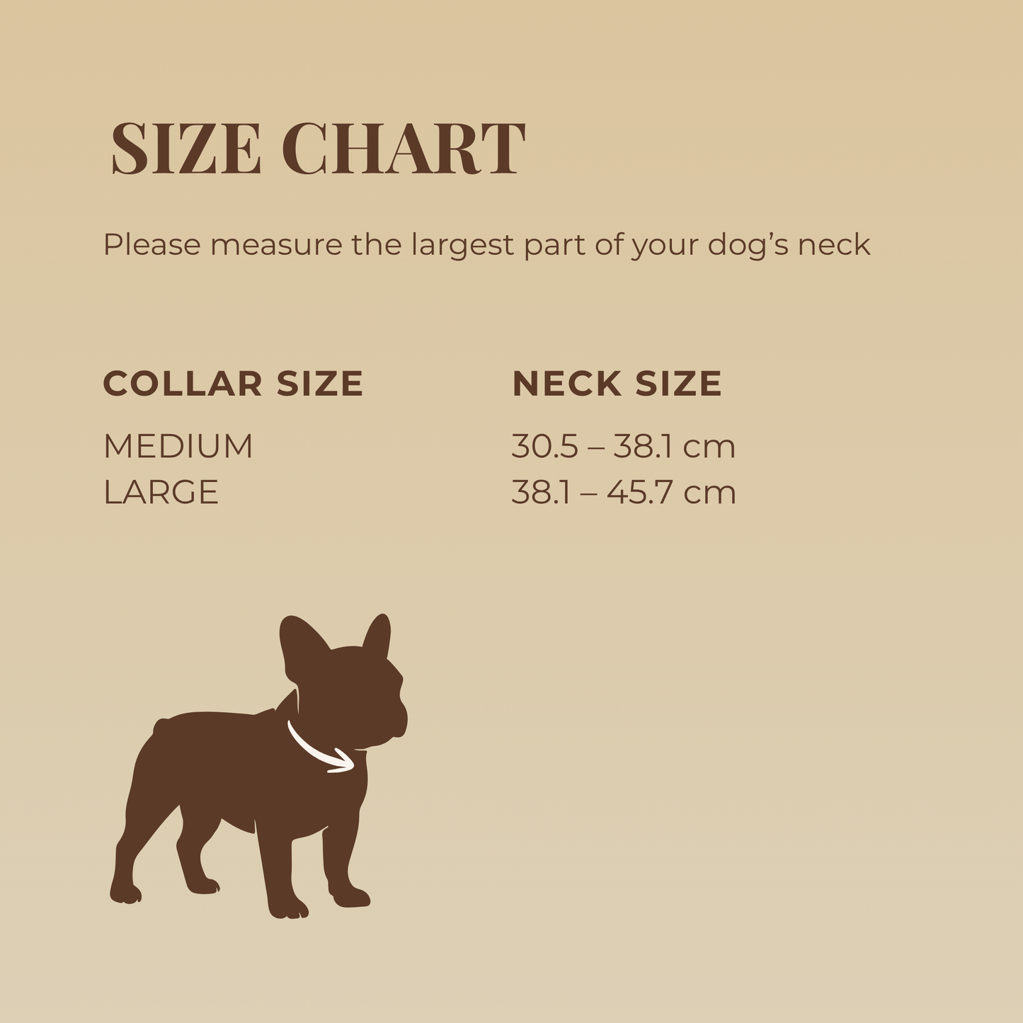 Waterproof Dog Collar - Espresso Brown