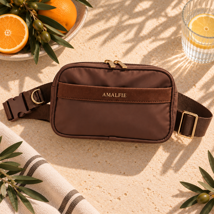Dog Walking Bag - Espresso Brown