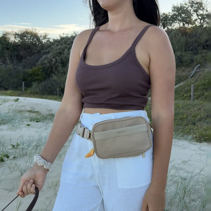 Dog Walking Bag - Coastal Beige